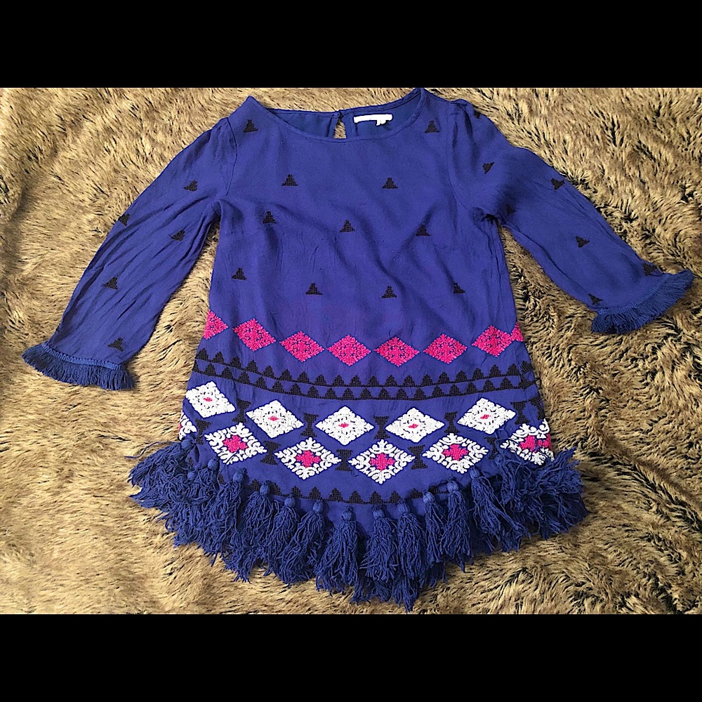 Anthropologie Floreat tassel top